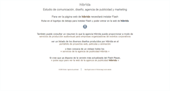 Desktop Screenshot of hibrida.es